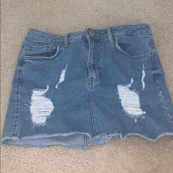 Forever 21 jean skirt   - Picture 1 of 3